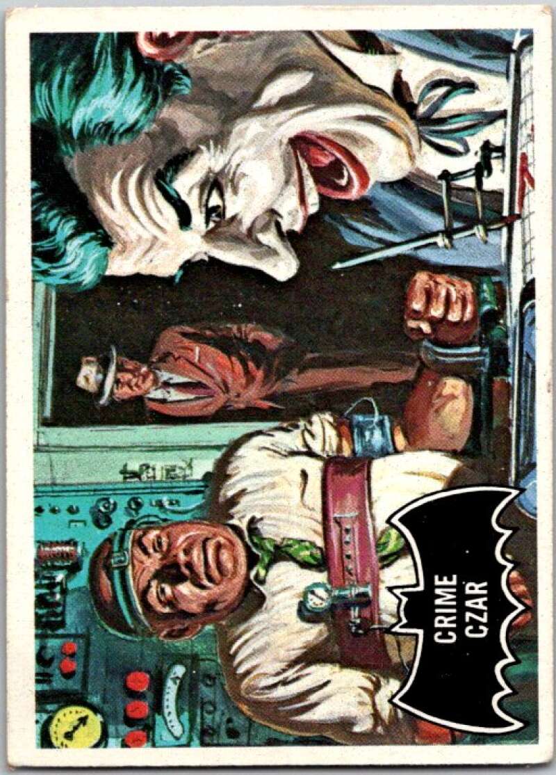 1966 Topps Batman Black Bat #10 Crime Czar V36430