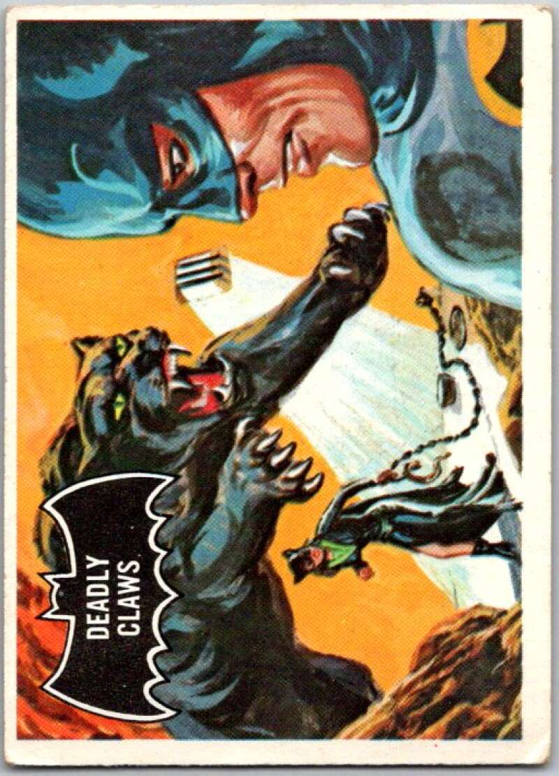 1966 Topps Batman Black Bat #34 Deadly Claws V36470