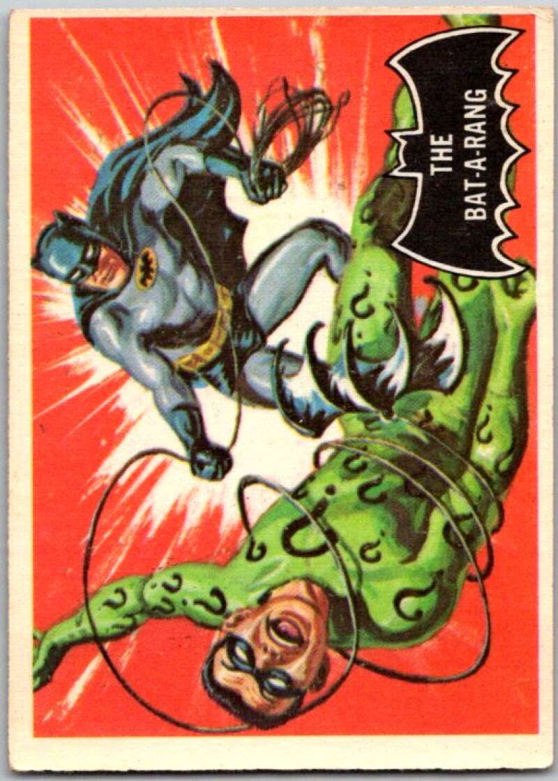 1966 Topps Batman Black Bat #46 The Batarang V36493