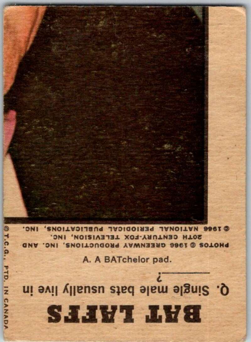 1966 Topps Batman Laffs #17 Batman and Robin V36250