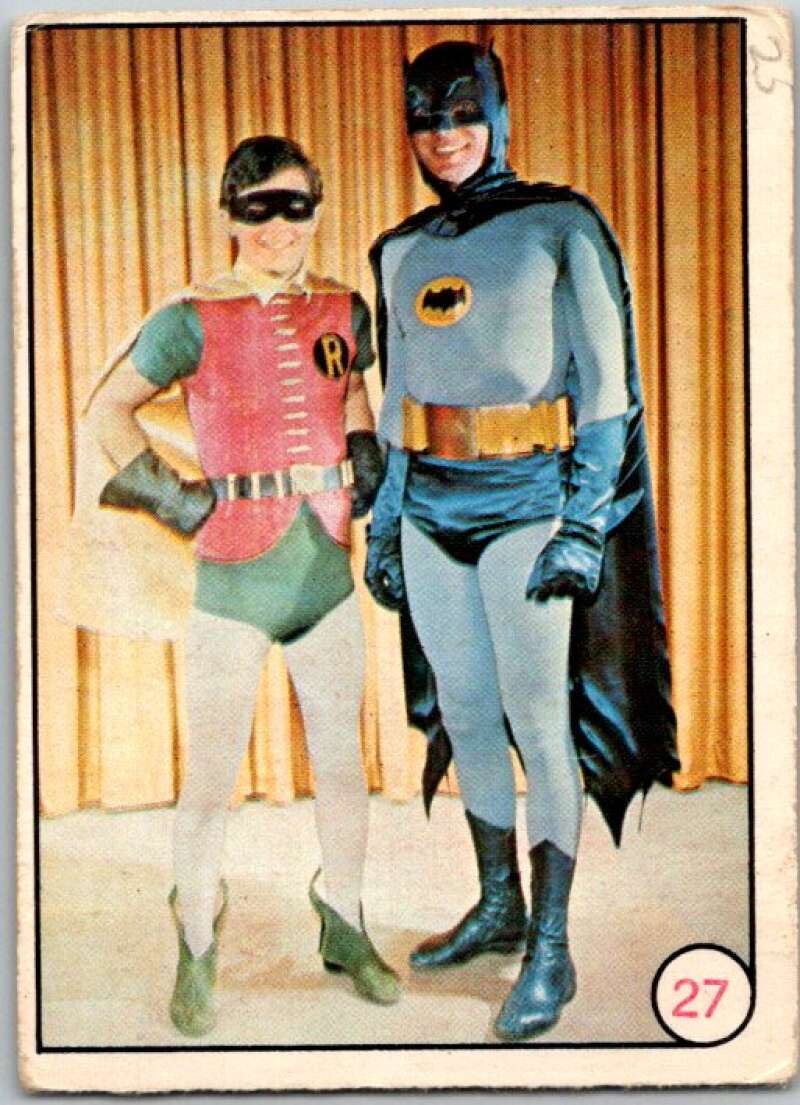 1966 Topps Batman Laffs #27 Batman and Robin V36255