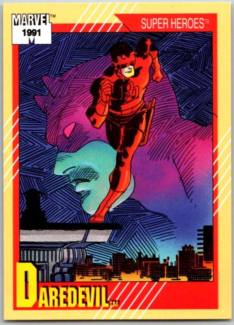 1991 Impel Marvel Universe #2 Daredevil V36725