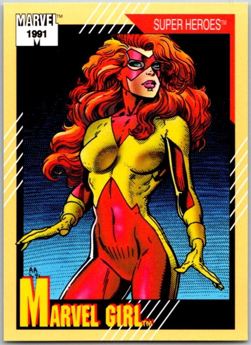 1991 Impel Marvel Universe #4 Marvel Girl V36726