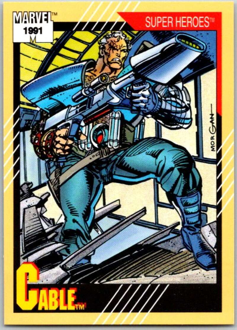 1991 Impel Marvel Universe #15 Cable V36731