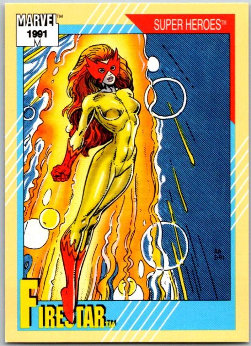 1991 Impel Marvel Universe #32 Firestar V36737