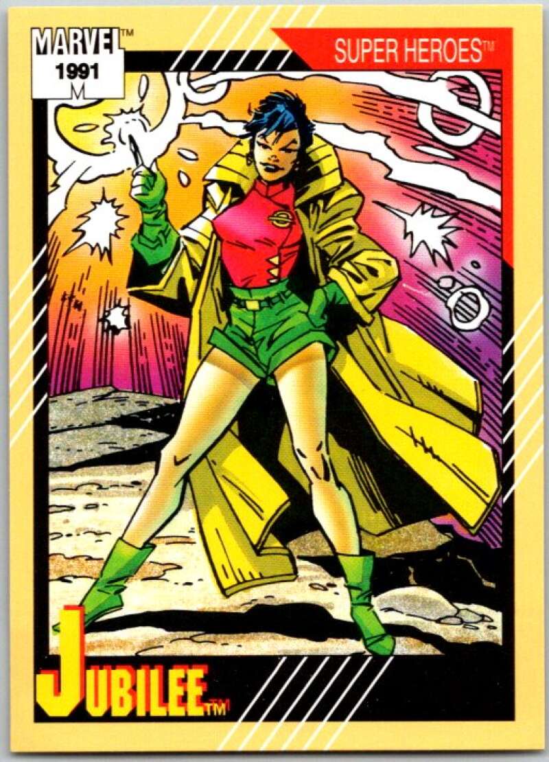 1991 Impel Marvel Universe #38 Jubilee V36739