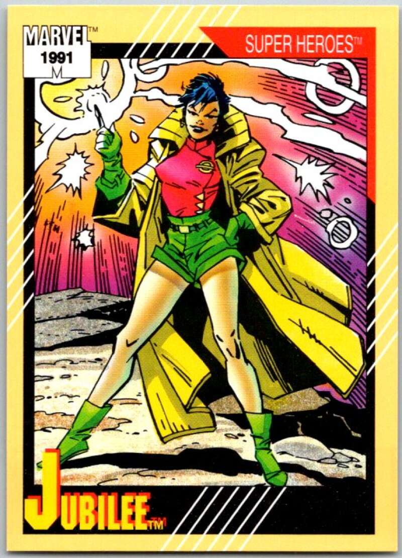 1991 Impel Marvel Universe #38 Jubilee V36740