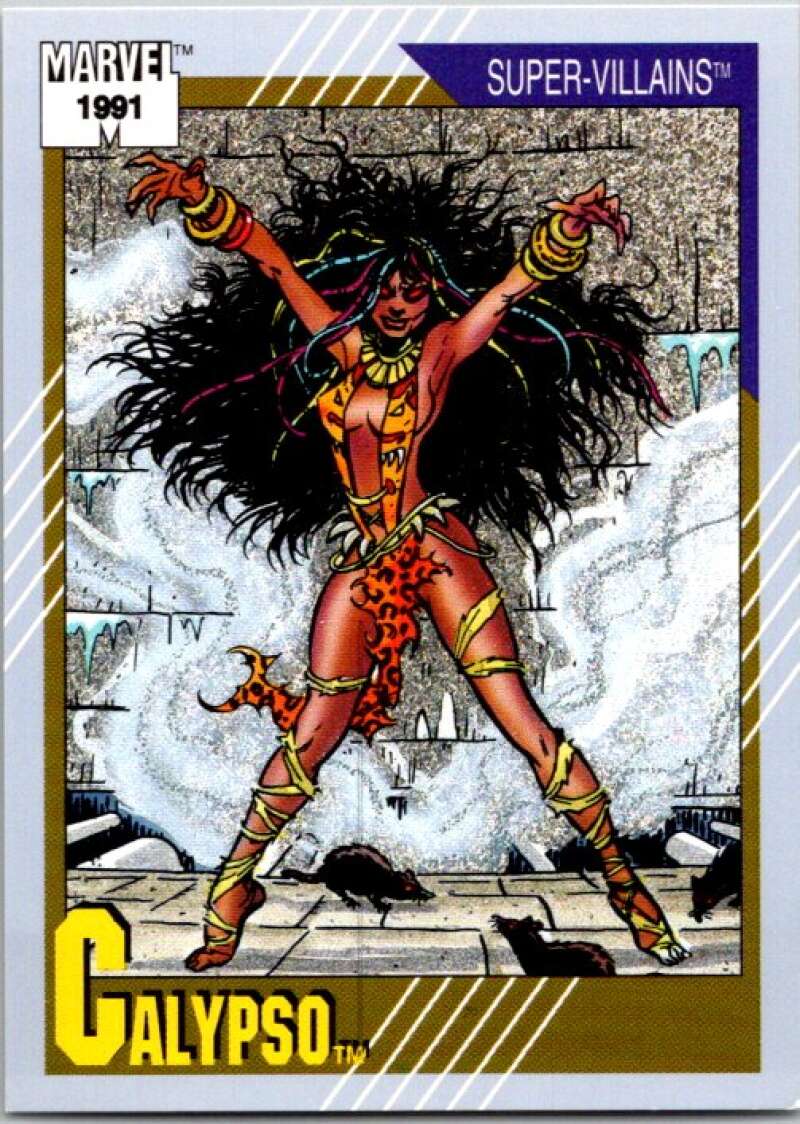 1991 Impel Marvel Universe #83 Calypso V36745