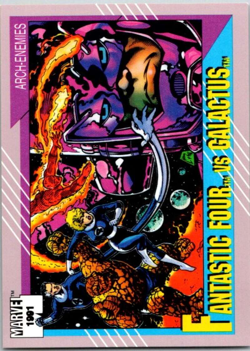1991 Impel Marvel Universe #107 Fantastic Four vs. Galactus V36756