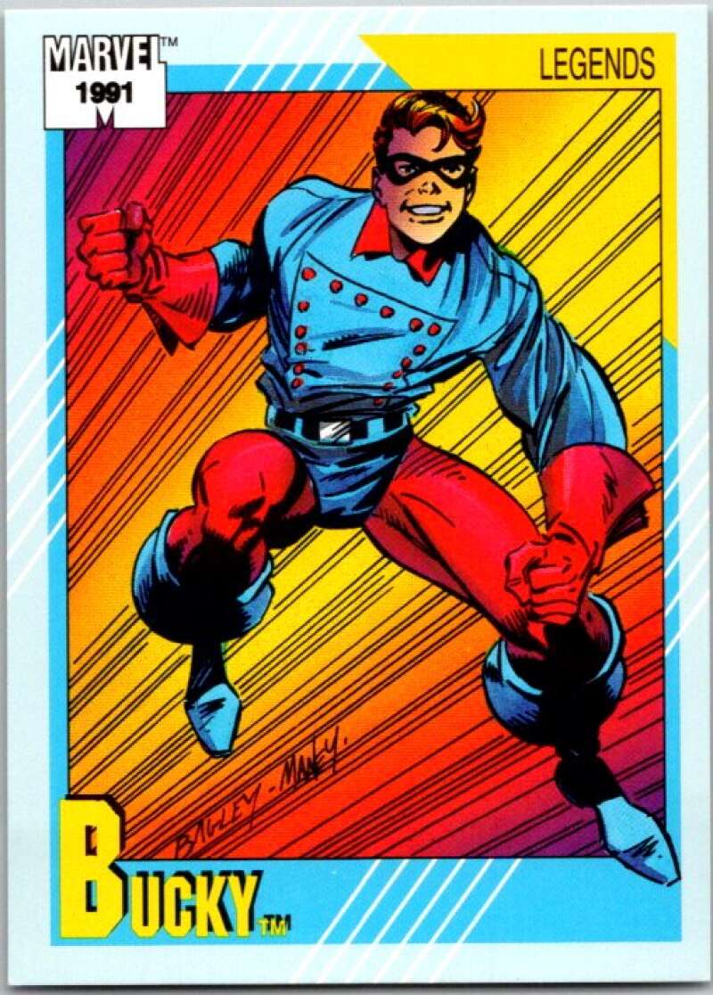 1991 Impel Marvel Universe #140 Bucky V36766
