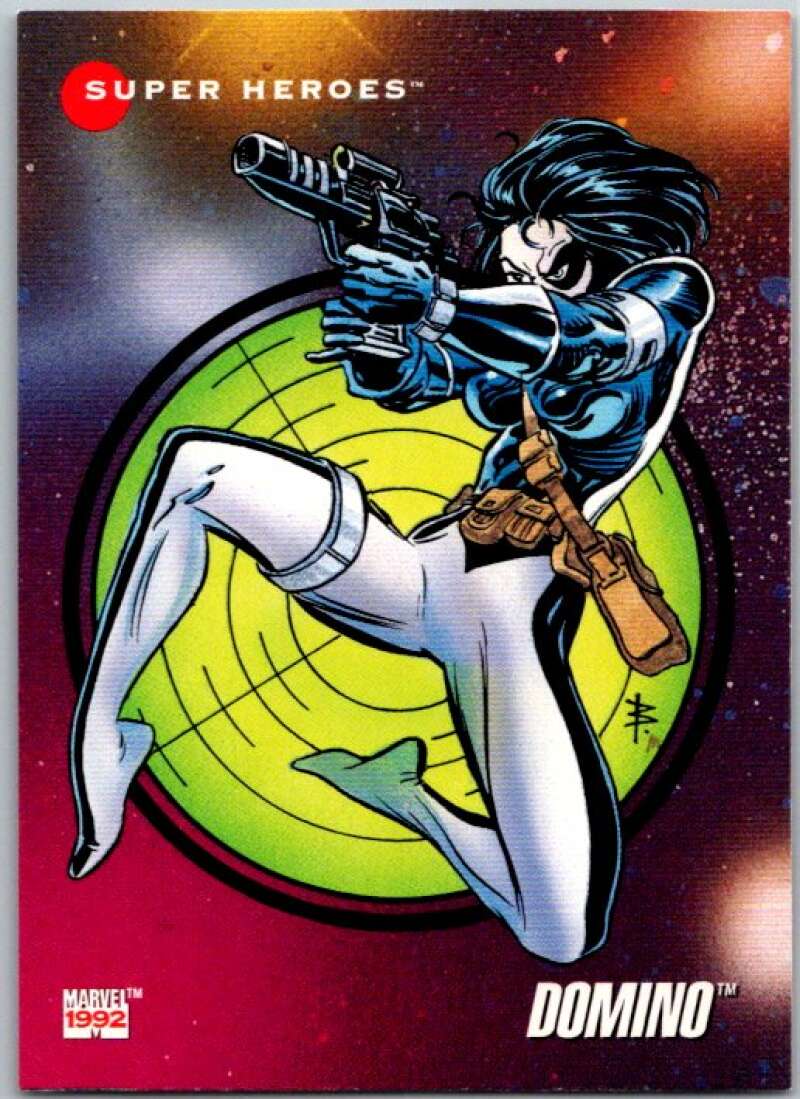 1992 Impel Marvel Universe #19 Domino V36775