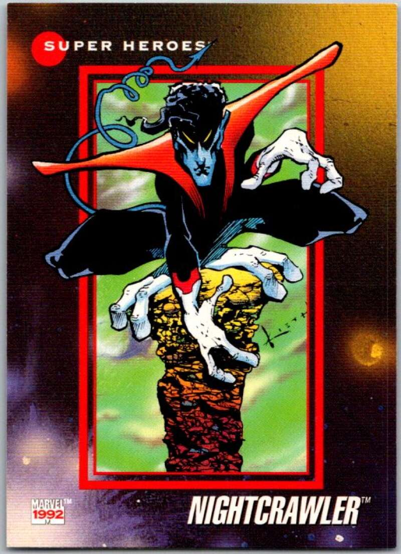 1992 Impel Marvel Universe #22 Nightcrawler V36778