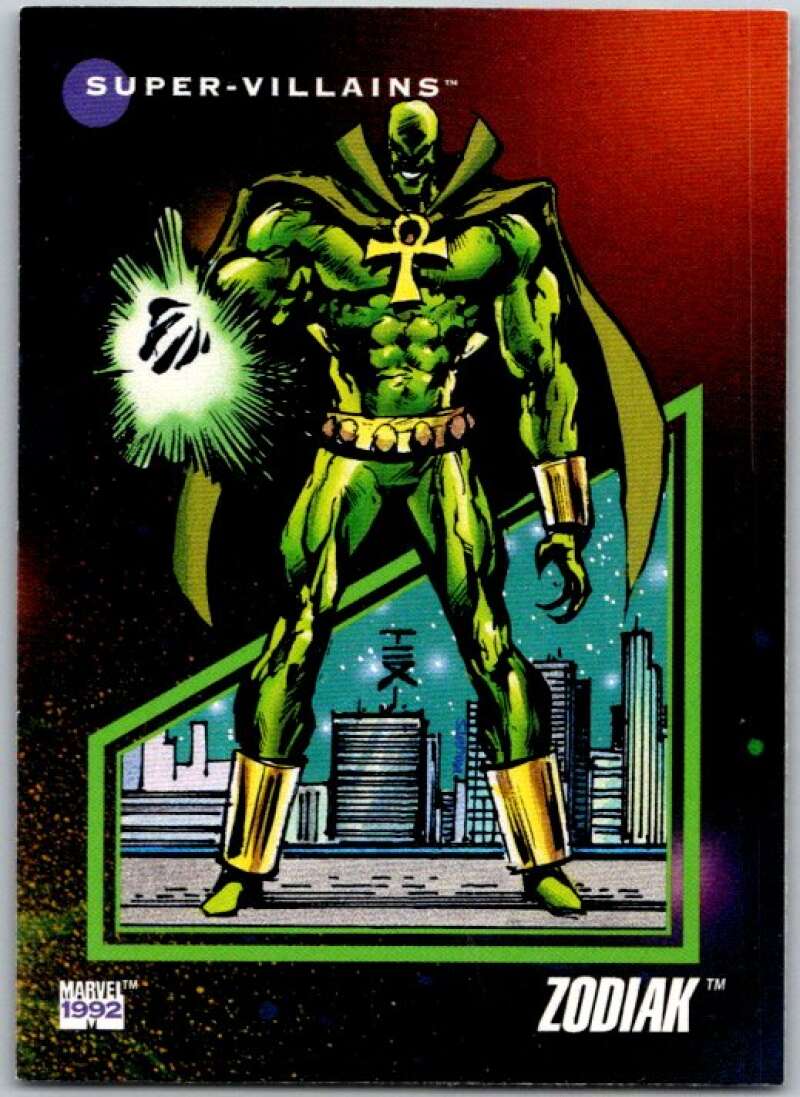 1992 Impel Marvel Universe #102 Zodiak V36803