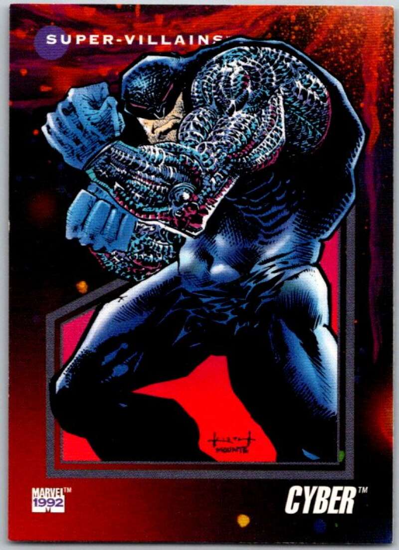 1992 Impel Marvel Universe #117 Cyber V36806