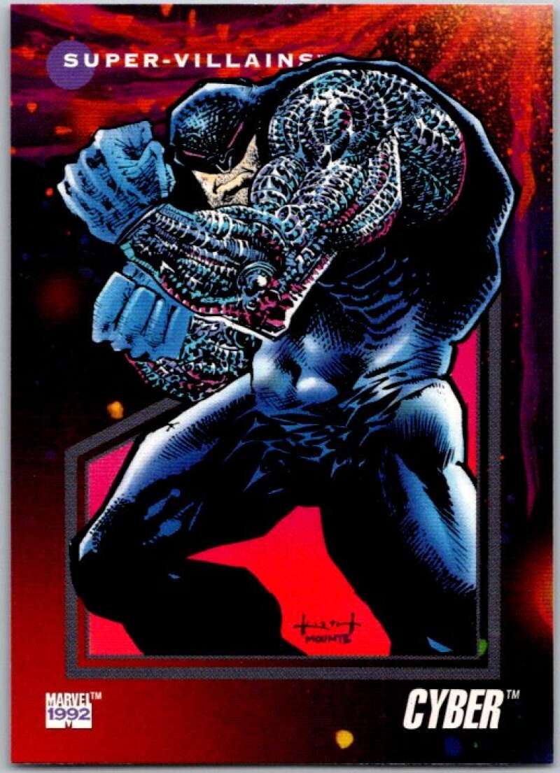 1992 Impel Marvel Universe #117 Cyber V36807
