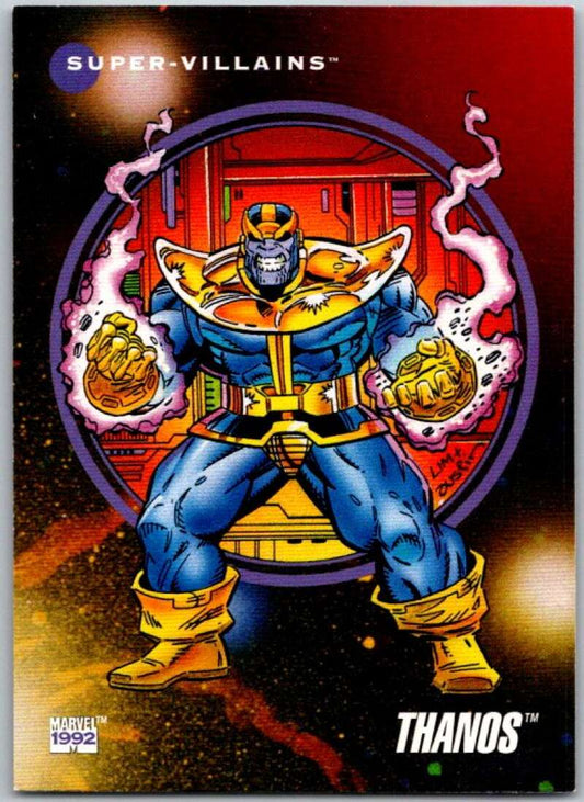 1992 Impel Marvel Universe #126 Thanos   V36814