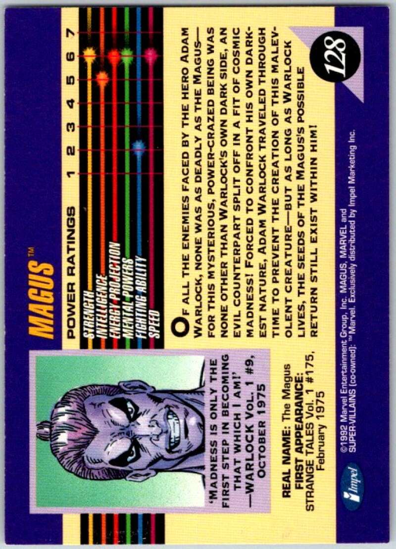 1992 Impel Marvel Universe #128 Magus V36819