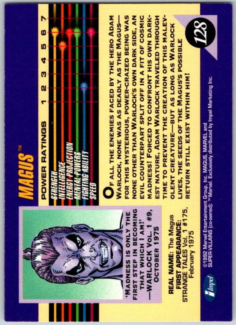 1992 Impel Marvel Universe #128 Magus V36820