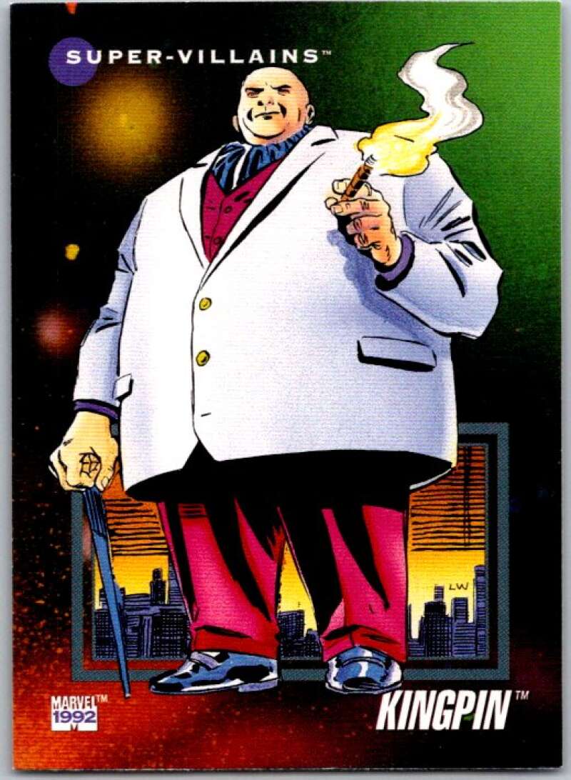 1992 Impel Marvel Universe #130 Kingpin V36824