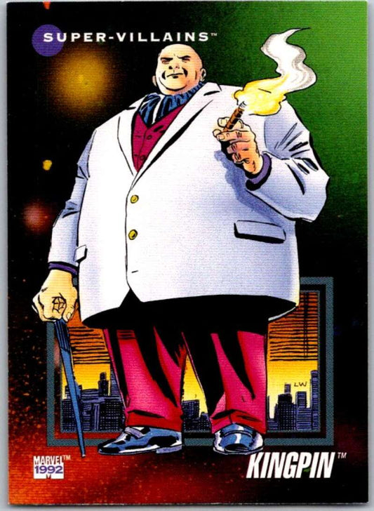 1992 Impel Marvel Universe #130 Kingpin   V36824