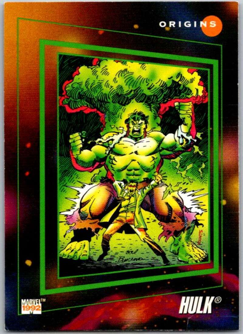 1992 Impel Marvel Universe #161 Hulk V36826