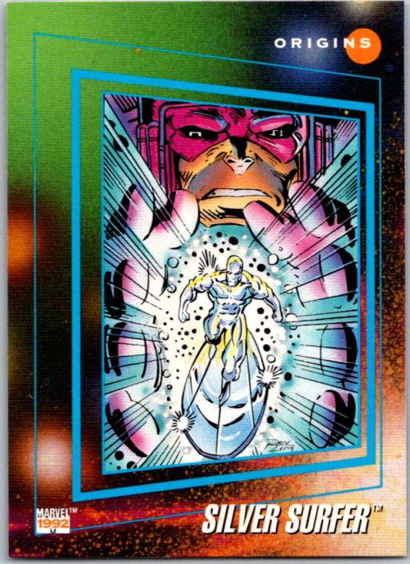 1992 Impel Marvel Universe #163 Surfer V36827