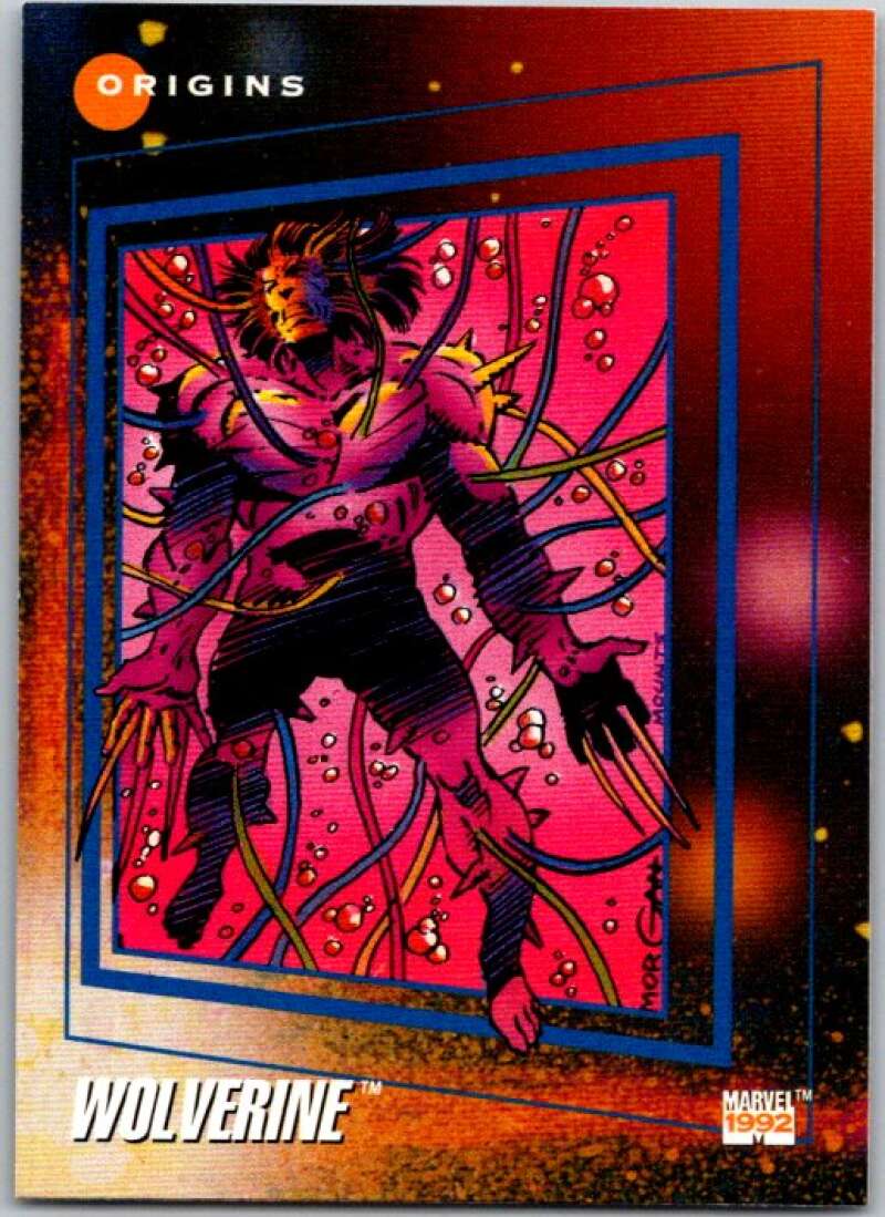 1992 Impel Marvel Universe #164 Wolverine V36828