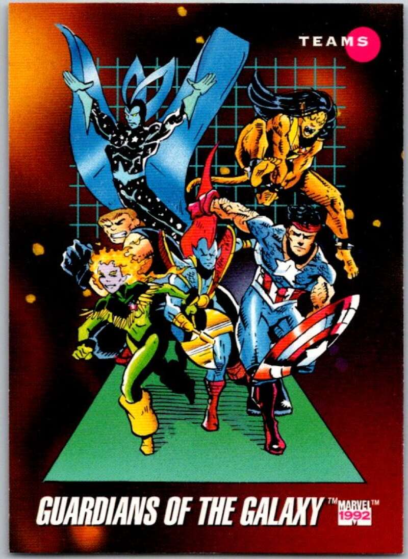 1992 Impel Marvel Universe #178 Guardians of the Galaxy V36831
