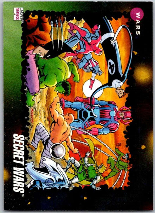 1992 Impel Marvel Universe #187 Secret Wars   V36833