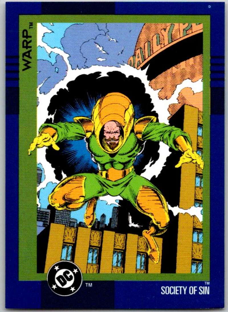 1993 SkyBox DC Comics #129 Society of Sin - Warp V36947