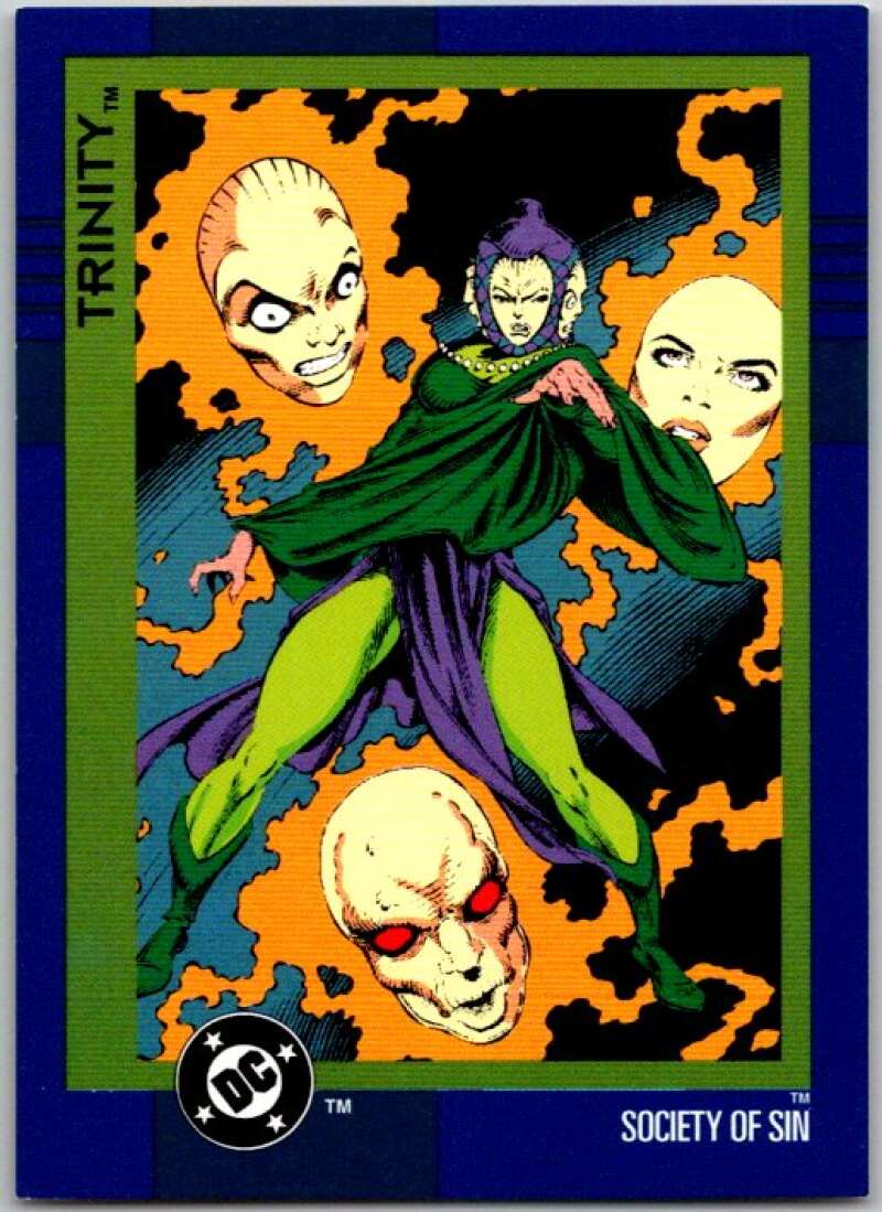 1993 SkyBox DC Comics #130 Society of Sin - Trinity V36949