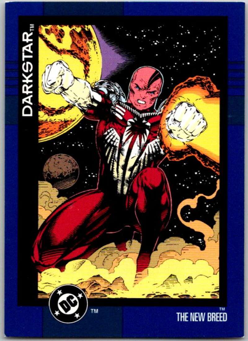 1993 SkyBox DC Comics #142 The New Breed - Darkstar V36956