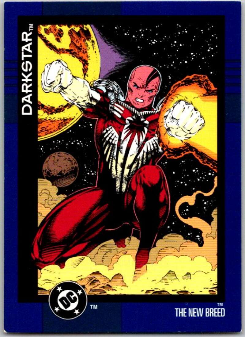 1993 SkyBox DC Comics #142 The New Breed - Darkstar V36957