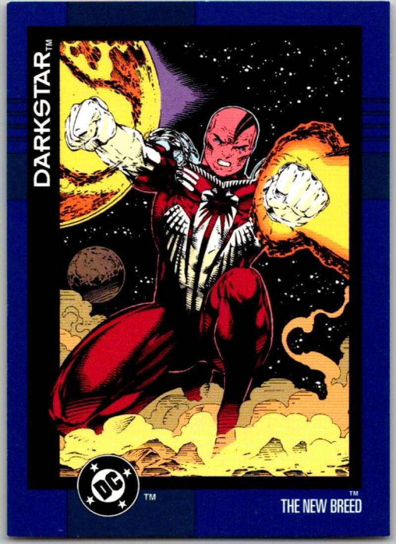 1993 SkyBox DC Comics #142 The New Breed - Darkstar V36958
