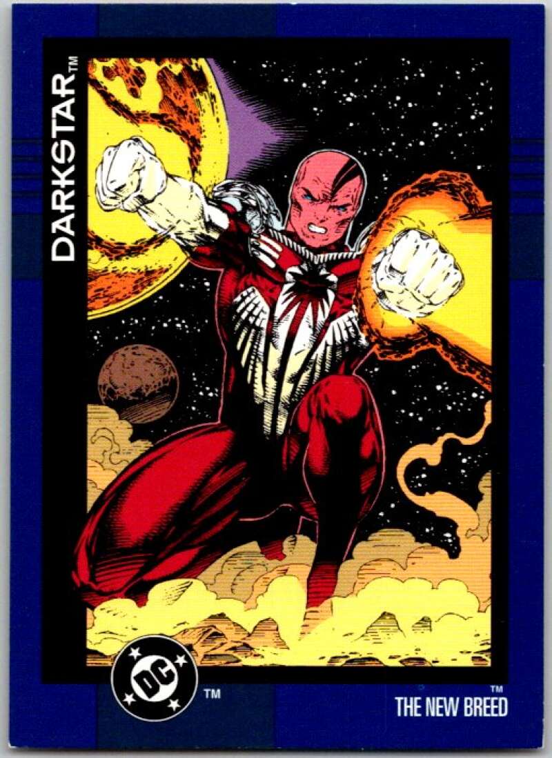 1993 SkyBox DC Comics #142 The New Breed - Darkstar V36959