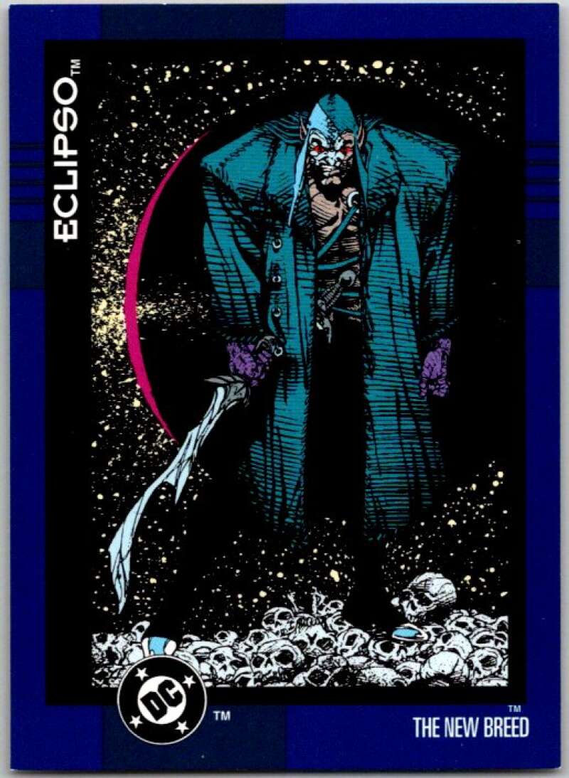 1993 SkyBox DC Comics #143 The New Breed - Eclipso V36960