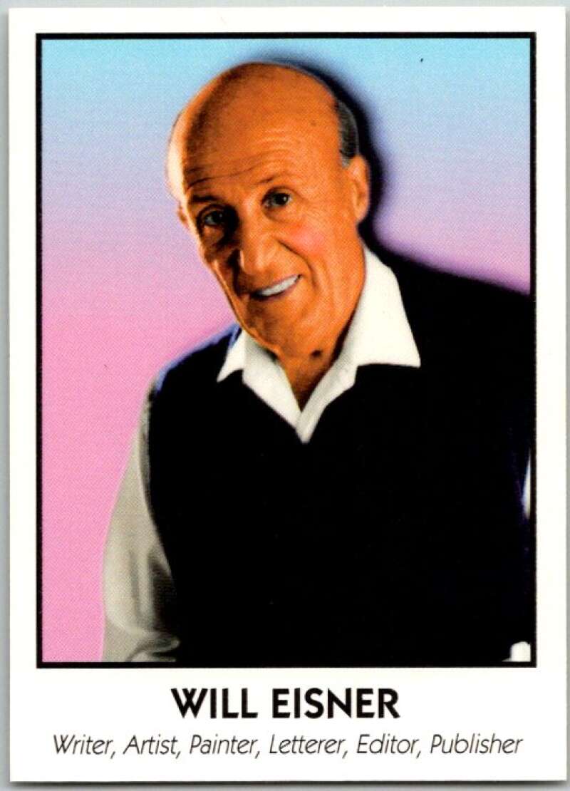 1992 Famous Comic Book Creators #1 Will Eisner V36971