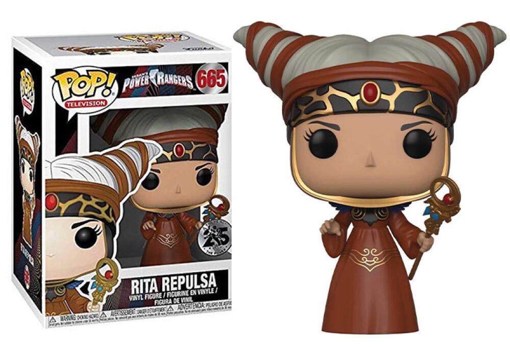 Funko Pop - 665 Television Power Rangers - Rita Repulsa Vinyl Figure *VAULTED