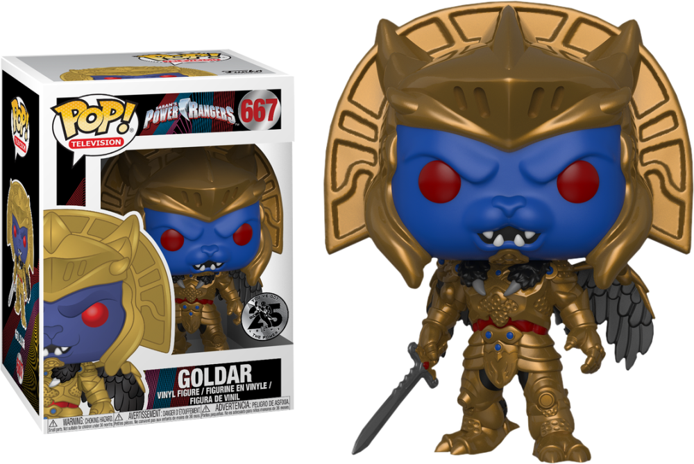 Funko Pop - 667 Television Power Rangers - Goldar Vinyl Figure *VAULTED