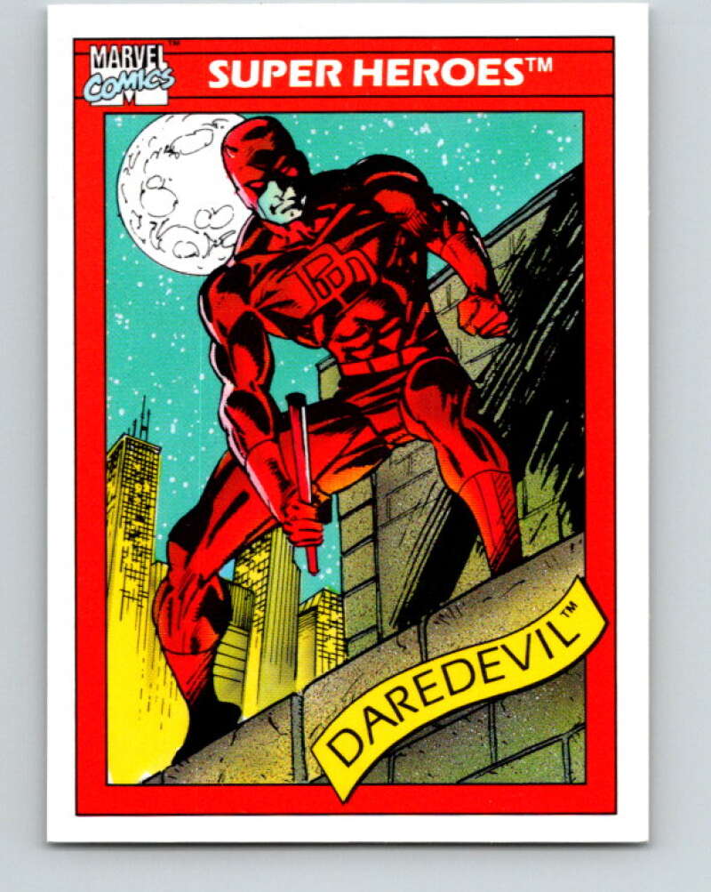 1990 Impel Marvel Universe #4 Daredevil   V36300