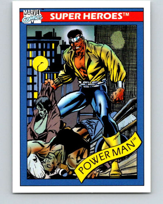 1990 Impel Marvel Universe #12 Power Man   V36306