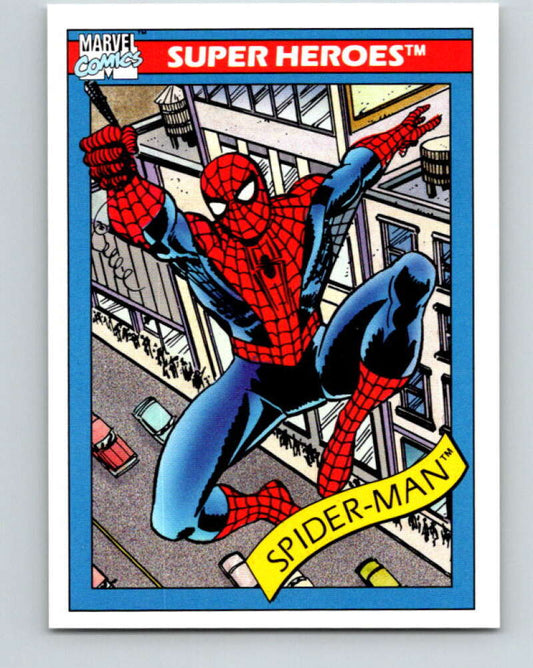1990 Impel Marvel Universe #29 Spider-Man   V36319