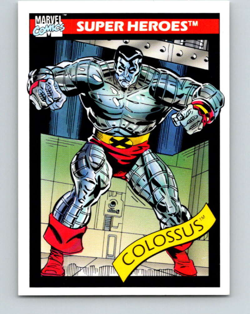 1990 Impel Marvel Universe #36 Colossus V36323