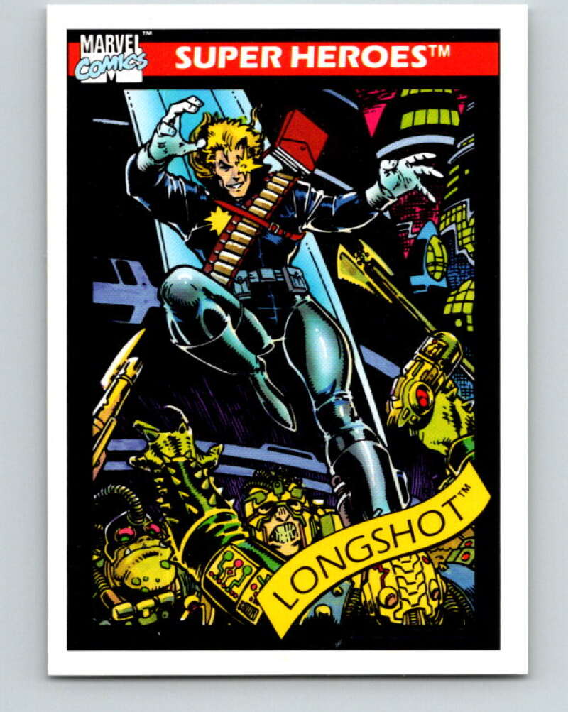 1990 Impel Marvel Universe #45 Longshot V36327