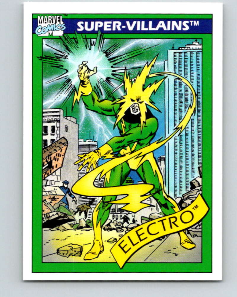 1990 Impel Marvel Universe #58 Electro V36336