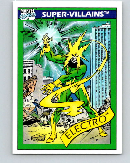 1990 Impel Marvel Universe #58 Electro   V36336