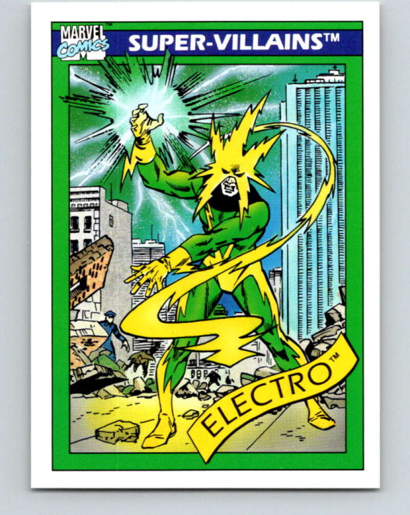 1990 Impel Marvel Universe #58 Electro V36337