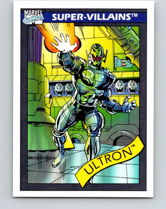 1990 Impel Marvel Universe #61 Ultron   V36339