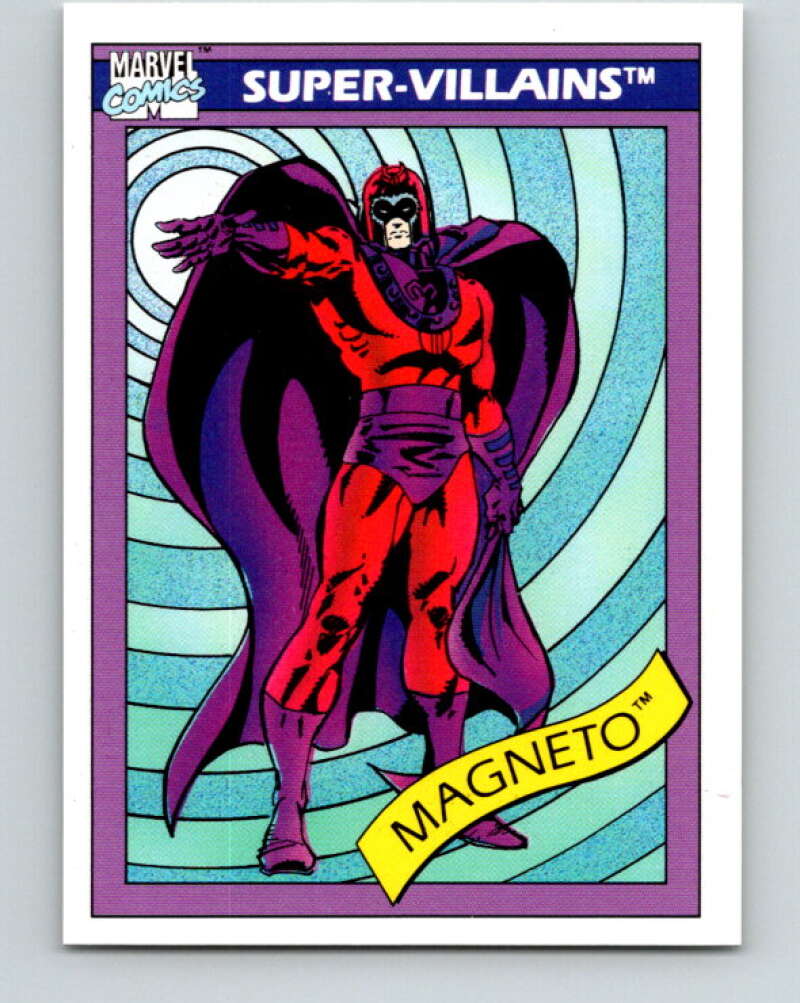 1990 Impel Marvel Universe #63 Magneto V36343