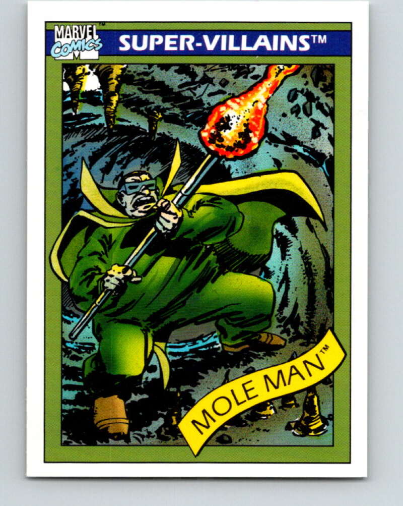 1990 Impel Marvel Universe #68 Mole Man V36348